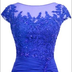 Royal Blue "Mother of Bride" Dress NWT
